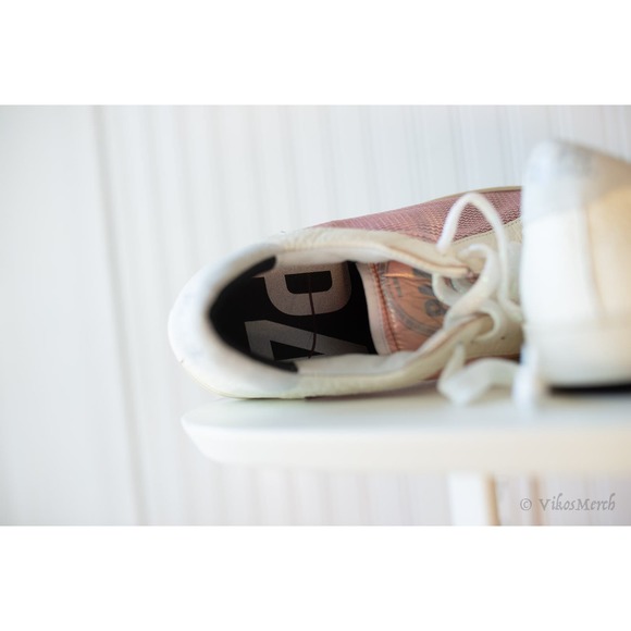 P448 Natural John Mix Media Sneakers 40 NEW - Picture 3 of 6